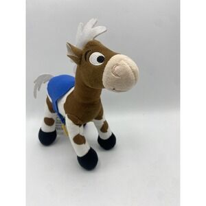 Disney Parks Toy Story Bullseye Race Horse 8" Plush Stuffed Toy Brown/White